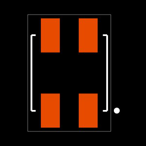 HLE-102-02-H-DV Footprint
