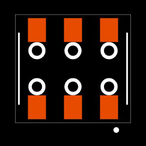 HLE-103-02-L-DV-BE-K Footprint