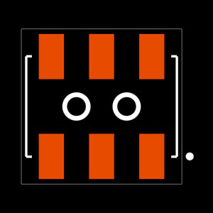 HLE-103-02-S-DV-LC Footprint