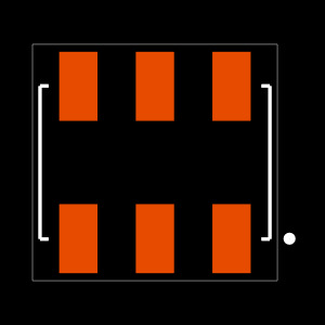 HLE-103-02-S-DV-P Footprint