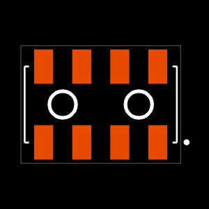 HLE-104-02-L-DV-A Footprint