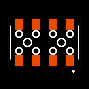 HLE-104-02-S-DV-BE-LC Footprint