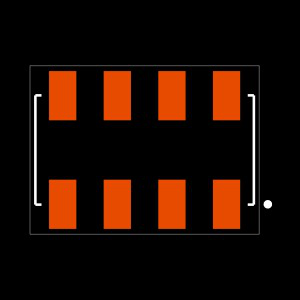 HLE-104-02-S-DV-K Footprint