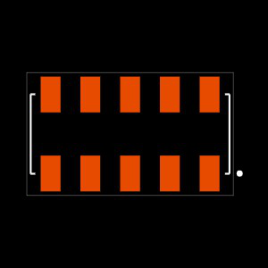 HLE-105-02-F-DV-K-TR Footprint