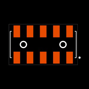 HLE-105-02-L-DV-LC-P-TR Footprint