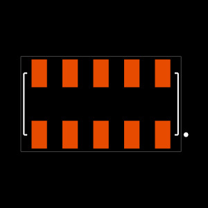 HLE-105-02-L-DV-TR Footprint