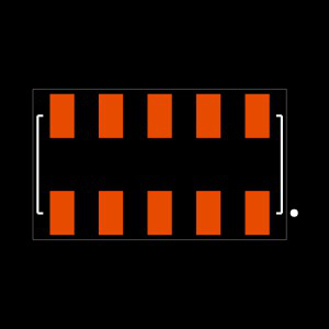HLE-105-02-S-DV-K Footprint