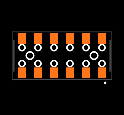 HLE-106-02-L-DV-BE-LC Footprint
