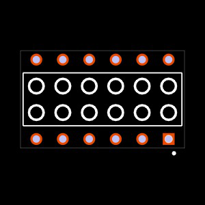 HLE-106-02-L-DV-PE Footprint
