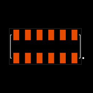 HLE-106-02-S-DV Footprint