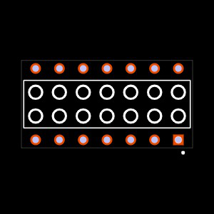 HLE-107-02-F-DV-PE Footprint