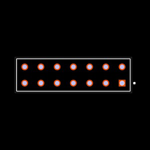 HLE-107-02-L-DV-TE Footprint