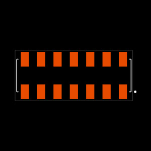 HLE-107-02-S-DV Footprint