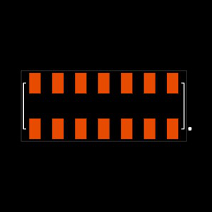 HLE-107-02-S-DV-P Footprint