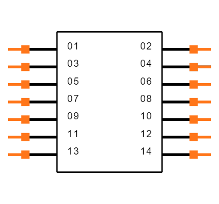 HLE-107-02-S-DV-TE-P-TR Symbol