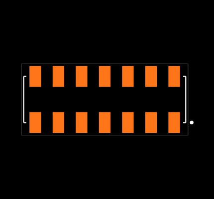 HLE-107-02-SM-DV Footprint
