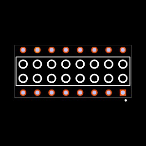 HLE-108-02-G-DV-PE-BE-LC Footprint