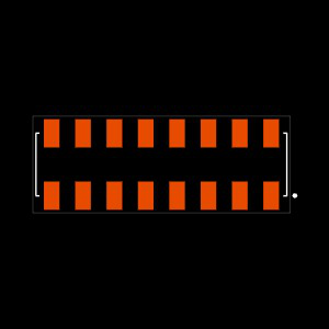 HLE-108-02-S-DV-K-TR Footprint