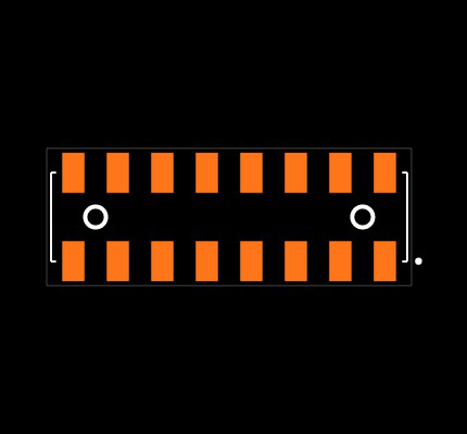 HLE-108-02-SM-DV-LC Footprint