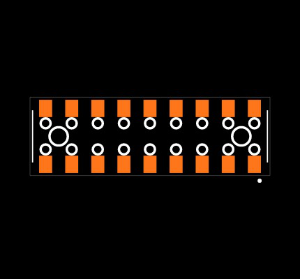 HLE-109-02-F-DV-BE-A-K-TR Footprint