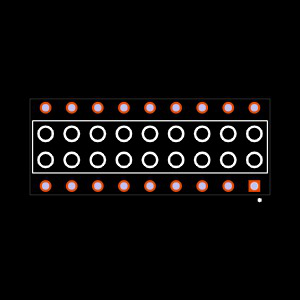HLE-109-02-G-DV-PE Footprint