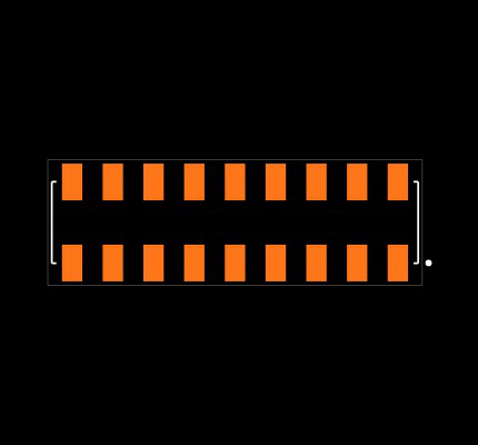 HLE-109-02-G-DV-TR Footprint