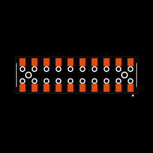 HLE-110-02-G-DV-BE-LC Footprint