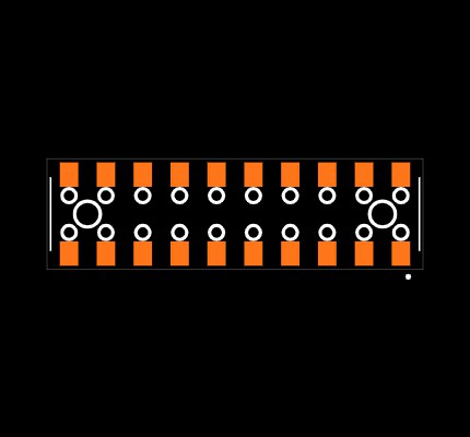 HLE-110-02-S-DV-BE-A Footprint