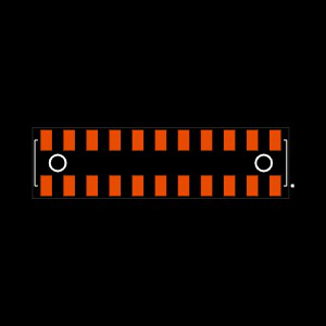HLE-111-02-F-DV-A Footprint