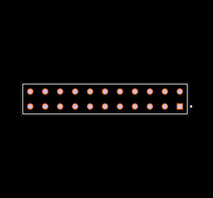 HLE-111-02-F-DV-TE Footprint