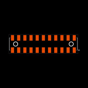HLE-111-02-G-DV-A Footprint
