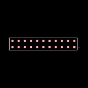 HLE-111-02-L-DV-TE Footprint