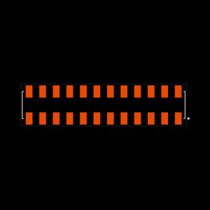 HLE-112-02-H-DV-K Footprint
