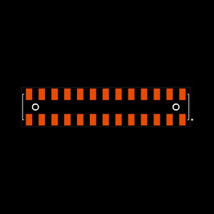 HLE-113-02-S-DV-LC Footprint