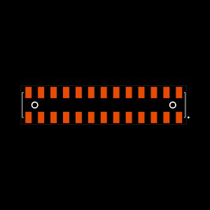 HLE-113-02-SM-DV-LC Footprint