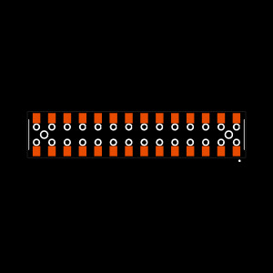 HLE-114-02-F-DV-BE-LC Footprint