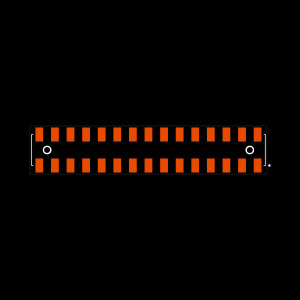 HLE-115-02-F-DV-LC Footprint