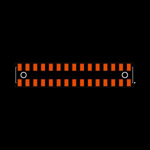 HLE-115-02-G-DV-A-K Footprint