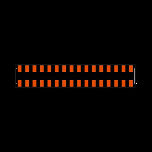 HLE-116-02-G-DV-P-TR Footprint