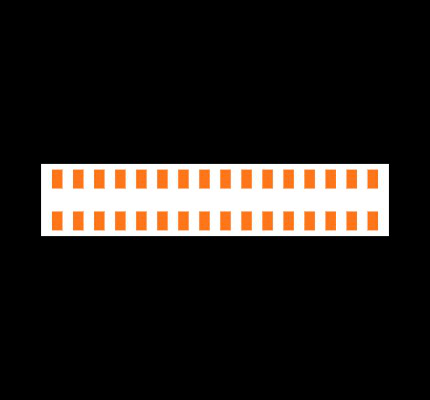 HLE-116-02-S-DV Footprint