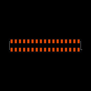 HLE-117-02-SM-DV-K-TR Footprint