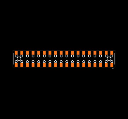 HLE-118-02-F-DV-BE-A-K-TR Footprint