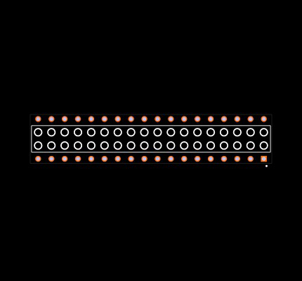 HLE-118-02-G-DV-PE-TR Footprint
