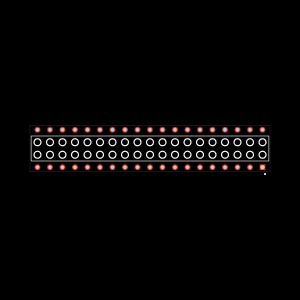 HLE-119-02-S-DV-PE-BE Footprint