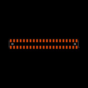 HLE-121-02-G-DV-LC Footprint