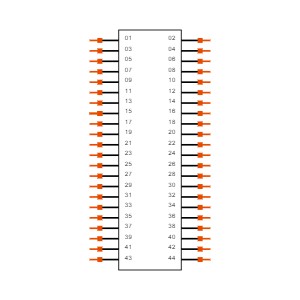 HLE-122-02-G-DV-BE Symbol