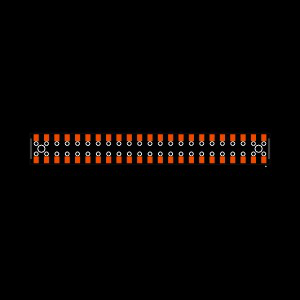 HLE-123-02-L-DV-BE-A Footprint