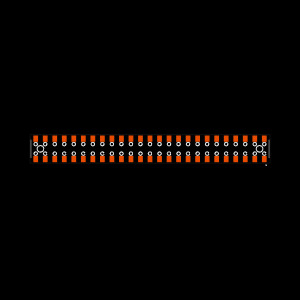 HLE-125-02-F-DV-BE-A Footprint