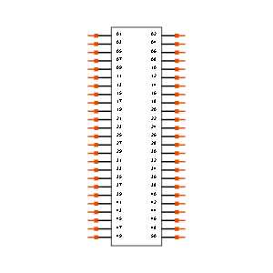 HLE-125-02-G-DV-LC Symbol