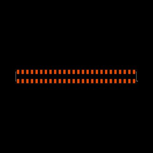 HLE-126-02-L-DV Footprint